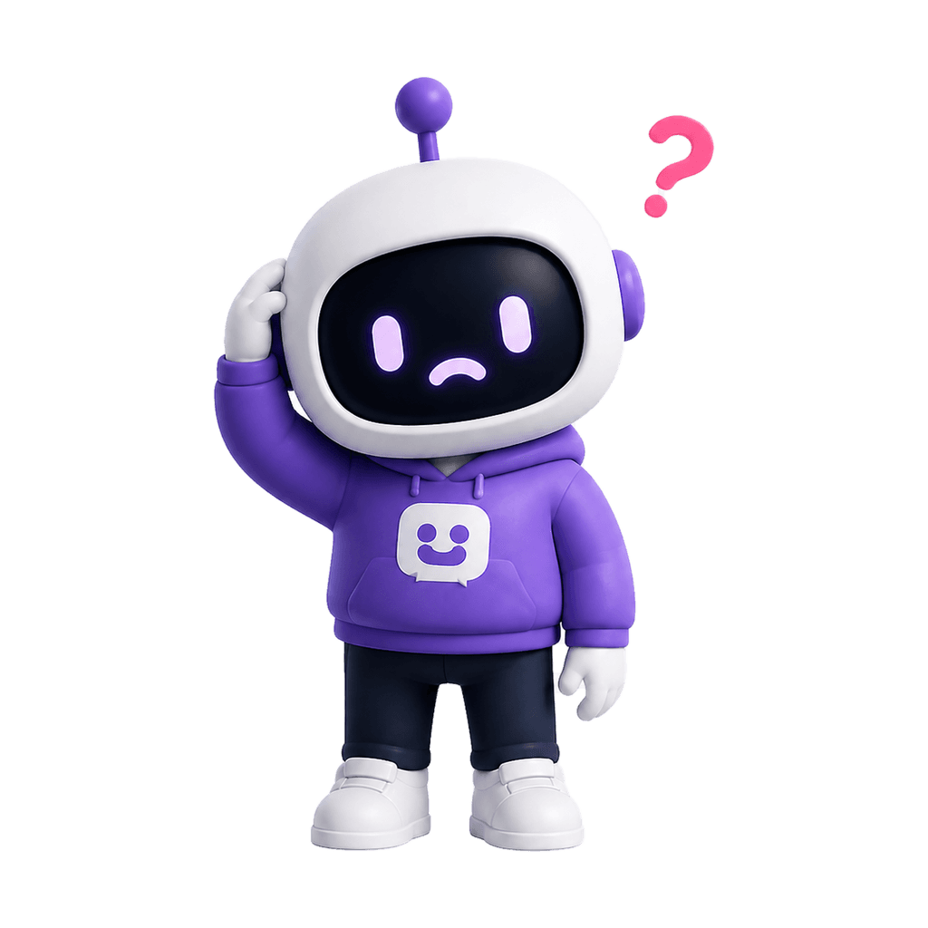 Mascot showing error state